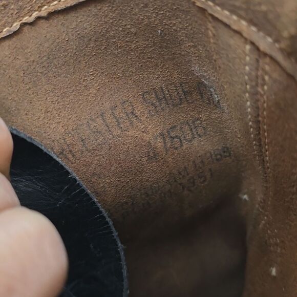 Vintage 60s Military Boots Vietnam Black Leather Jump Men's BF Goodrich Size 9.5 - Picture 5 of 8